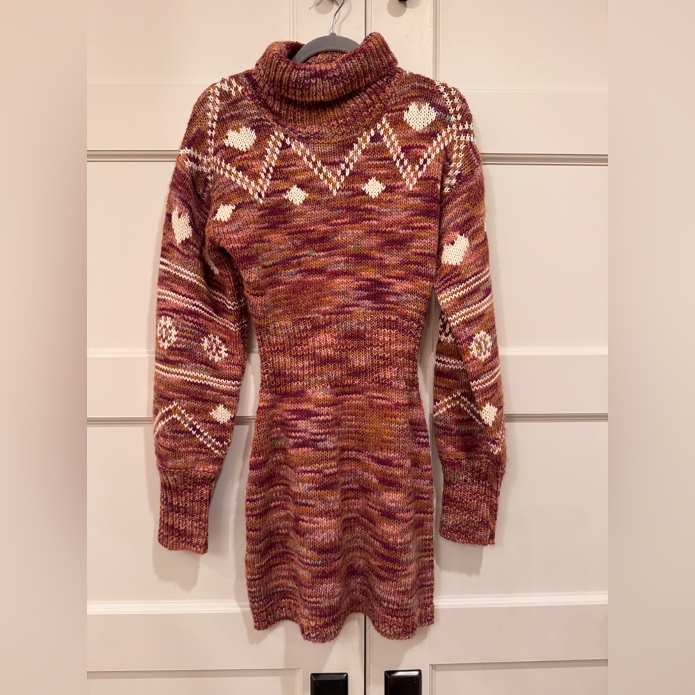 LoveShackFancy Women's Multicolor Knit Sweater - Picture 2 of 6
